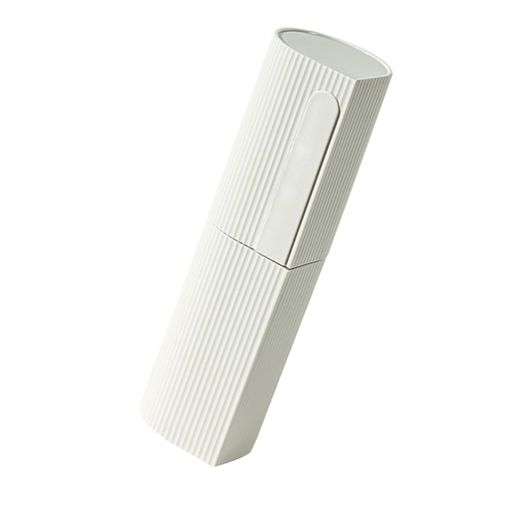 Toothbrush Cup, Plastic Long Lasting Portable Toothbrush Box Easy To Carry Stylish for Travel (White)
