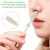 Nasal Hair Cutter, 360 Degree Rotating Nose Hair Trimmer, Portable Manual Nose Hair Trimmer for Women and Men (2 Pcs) view 4
