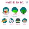 BOBA BAR Picnic Mixed Bubble Tea Kit (Serves 4 x 500 Ml Drinks) - Includes a Variety of Mix Tea Flavors, Popping Boba and Jelly Toppings | Gluten-Free | Contains Tapioca Pearls and Tea Bags view 3