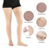 VARCOH Thigh High Open Toe Compression Socks for Women , 20-30 mmHg Compression Stockings Men Best for DVT, Maternity, Pregnancy, Varicose Veins, Relief Shin Splints, Edema view 2