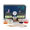 BOBA BAR Sunny Day Mixed Bubble Tea Kit (Serves 4 x 500 Ml Drinks) - Includes a Variety of Mix Tea Flavors, Popping Boba and Jelly Toppings | Gluten-Free | Contains Tapioca Pearls and Tea Bags view 1