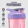 BlenderBottle Strada Shaker Cup, Wire Mixball For Protein Shakes and Pre Workout, 710ml, Purple view 2