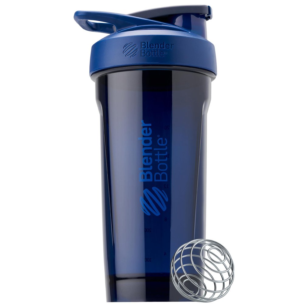 BlenderBottle Sport Shaker Bottle with Wire Whisk, 28-Ounce, Blue  Protein Shakes & Hydration for Athletes & Fitness Enthusiasts, Easy Mixing, Durable & Lightweight, Lockable Lid