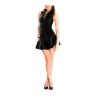 IDDSI Sleeveless Latex Dress Front Zipper Rubber Skirt,Transparent,XXL view 1