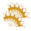 Christmas Decorations,20pcs Gold Decor Fruit Cake Paper Decorations Reindeer Cupcake Topper Christmas Appetizer Topper Holiday Muffin Liners Food Picks Christmas Cake Dec view 1