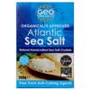 Geo Organics Atlantic Sea Salt 250g (Pack of 1) | Organically Approved Unrefined Sea Salt Crystals | Natural & Hand Crafted | Additive-Free, Non-GMO, Gluten-Free, Vegan | Free From Anti-Caking Agents view 1