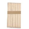 ANKROYU 50PCS Wooden Wax Sticks, Wooden Wax Spatula Tongue Depressor, Large Wide Wood Tongue Depressor, Sturdy Waxing Applicators, for Hair Removal Eyebrow and Body view 1