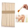 ANKROYU 50PCS Wooden Wax Sticks, Wooden Wax Spatula Tongue Depressor, Large Wide Wood Tongue Depressor, Sturdy Waxing Applicators, for Hair Removal Eyebrow and Body view 4