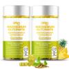 Magnesium Glycinate Gummies 800mg - Sugar Free Magnesium Supplement with Ashwagandha, Lemon Balm Extract & CoQ10 for Calm Mood & Muscle, Sleep Support - 60 Gummies (Pineapple Flavor) (2) view 1