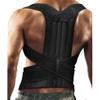 EKSED Adjustable Posture Corrector Back Support Shoulder Back Brace Posture Correction Spine Postural Fixer Tape Handmade view 1