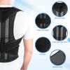 EKSED Adjustable Posture Corrector Back Support Shoulder Back Brace Posture Correction Spine Postural Fixer Tape Handmade view 4