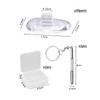 20 Pairs of Glasses Nose Pads with Storage Box and Glasses Adjusters, Silicone Nose Pads, Glasses Pads, Glasses Anti-Slip Plugs, Glasses Accessories, Suitable for a Variety of Glasses view 2