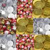 VIMIX Silver, Gold Milk Chocolate Coins & Twists Bag - Individually Wrapped Christmas Themed Chocolates (Mixed, 1kg) view 1