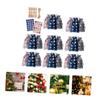 DELURA 1 Set Drawstring christmas drawstring bag Calendar Bag Christmas bag jewelry bag Gift Wrapping Bag container holiday drawstring bags Christmas Calendar Hanging Pendant gift bag/34 view 3