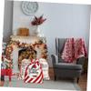 ABOOFAN 3pcs Christmas Bag Drawstring Pouches for Presents Xmas Containers for Christmas Decorations and Storage Random Style Random Color view 4