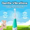 Brush-Baby - BabySonic Teal Electric Toothbrush, 0-36 Months - Soft, Gentle Vibrating Toothbrush for Sensitive Gums & New Teeth - with LED Light & Suction Base - Baby & Toddler Brush Heads view 4