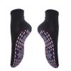 QYWT Tourmaline Slimming Health Sock, Compression Socks, Magnetic Self-Heating Socks, Foot Massage Thermotherapeutic Sock for Men and Women,Black view 1