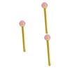 POPETPOP 3pcs Jade Roller Face Massager for Skin Care Aging Facial Roller Metal Handle Facial Massage Tool for Face Gym view 1