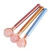 POPETPOP 3pcs Jade Roller Face Massager for Skin Care Aging Facial Roller Metal Handle Facial Massage Tool for Face Gym view 4