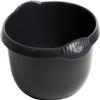 28cm Round Washing Up Bowl | Midnight Black High Grade Plastic Kitchen Basin | Multipurpose Mixing Bowl & Dish Pan | Durable & Space Saving Home & Kitchen Essential view 1