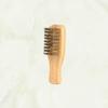 minkissy Professional Beard Brush Double-Sided Styling Tool Portable for Grey Beards Gentle Skin view 2