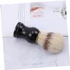 FRCOLOR 2pcs Men's Shaving Brush for Beard and Mustache Grooming Brush for Hair Beard Cleansing for Daily Shaving Routine view 3