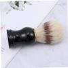 FRCOLOR 2pcs Men's Shaving Brush for Beard and Mustache Grooming Brush for Hair Beard Cleansing for Daily Shaving Routine view 4