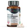 Best Immune Advanced Triple Magnesium Complex Ideal Strength Magnesium Citrate, L-ascorbate & Oxide 100 Vegan Capsules Natural Product Highest Bioavailability view 1