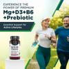 Best Immune Magnesium Lactate Vitamins B6 and D3 with Inulin Prebiotic Complex - High Strength for Maximum Absorption and Overall Wellness Pure Ingredients 100 Capsules view 3