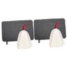 FRCOLOR 2sets Sauna Hat and Mitten Felt Mat for Bathing for Sauna Use Includes view 1