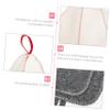 FRCOLOR 2sets Sauna Hat and Mitten Felt Mat for Bathing for Sauna Use Includes view 3
