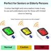 Rechargeable Blood Pressure Monitor for Home Use, Fast Charging Blood Pressure Machine, NHS CE Approved UK BP Device, 22-42cm Upper Arm Cuff with 3 Color Backlight & Voice Broadcast view 4