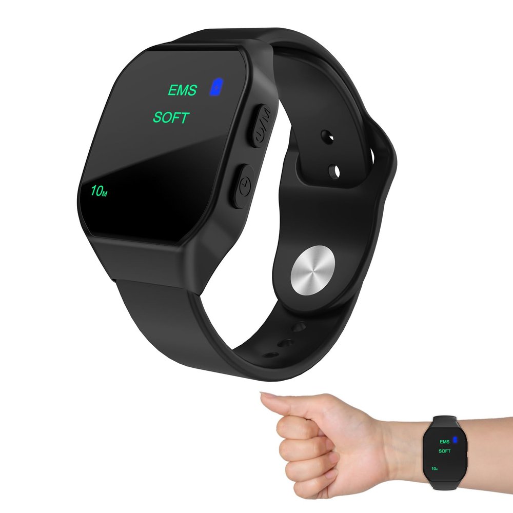 Anti-Nausea Bracelets for Seasickness - Motion Sickness Wristband with an Adjustable Timer Function and 3 Adjustable Levels, Acupressure Bands for Morning Sickness, Seasickness, car Sickness.