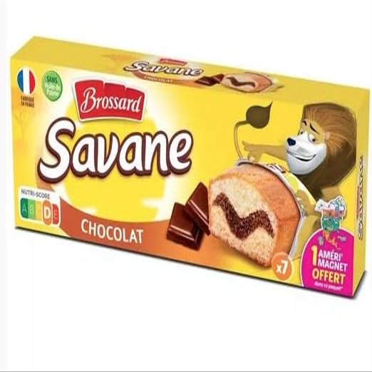 Brossard Savane Milk Chocolate Mini Marble Cakes 210g - Pack of 3
