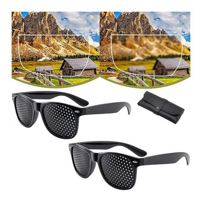 Niblido Lunisk Correction Glasses, Lunisk Vision Correction Glasses,Correction Anti-Fatigue Glasses Lunisk Eye Glasses Corrective Glasses for Women Men (2PC)