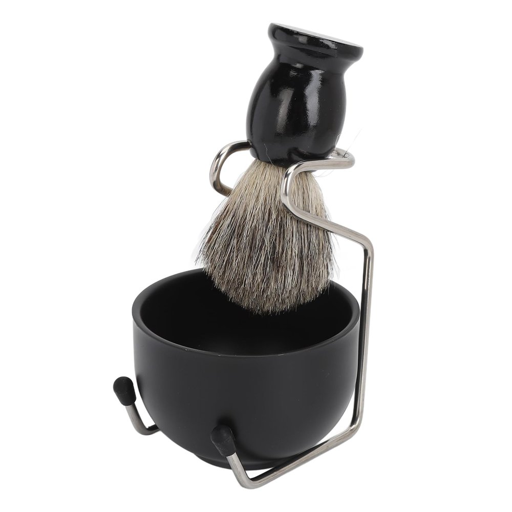 Men's Shaving Set Shaving Kit For Men, with Shaving Soap Bowl Shaving Brush Shaving Stand, Beard Grooming Set For Barbershop Travel Home