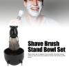 Men's Shaving Set Shaving Kit For Men, with Shaving Soap Bowl Shaving Brush Shaving Stand, Beard Grooming Set For Barbershop Travel Home view 2