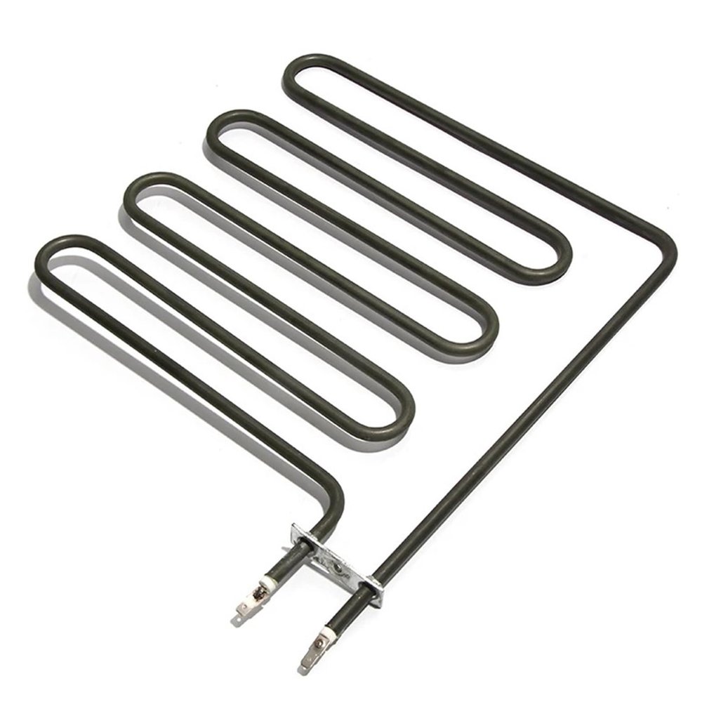 DELURA 4U/5U/6U Electric Sauna Stove Heating Element 2KW/2.5KW/3KW Green 304SUS Straight Heater Pipe Tubular Air Heater (Size : 2KW 4U, Color : 380V)