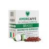 Amorcaffe 50 Aluminium Capsules Compatible with Nespresso Pods - Brasile Ristretto Espresso view 1
