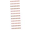 Christmas Decorations,90 Pcs Christmas Car Insert Christmas Decor Festive Cupcake Topper Toothpick Fruit Topper Donut Top Decoration Creative Cake Topper Paper Cake Toppe view 1
