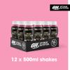 ON High Protein Shake Bottles, Ready To Drink Healthy Snacks, No added sugars, low fat, Post Workout Snack for Men and Women, Strawberry Flavour, 12x500ml, Packaging may vary view 3
