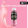 ON High Protein Shake Bottles, Ready to Drink Healthy Snacks, No Added sugars, Low Fat, Post Workout Snack for Men and Women, Strawberry Flavour, 12x330ml, Packaging May Vary view 3