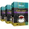 Dilmah Earl Grey Extra Strength, 150 Tea Bags, Pack of 3 x 50 Tea Bags, Made in Sri Lanka, 360g view 1