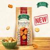 Maretti Bruschette Tomato & Olives & Oregano Chips 70g | Italian Bagel Crisp Chips | 2 in 1 Snack | Freshly Oven-Baked Crispy Vegetarian Bites | GMO Free (Tomato & Olives & Oregano, 2 Pack) view 2