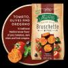 Maretti Bruschette Tomato & Olives & Oregano Chips 70g | Italian Bagel Crisp Chips | 2 in 1 Snack | Freshly Oven-Baked Crispy Vegetarian Bites | GMO Free (Tomato & Olives & Oregano, 2 Pack) view 3