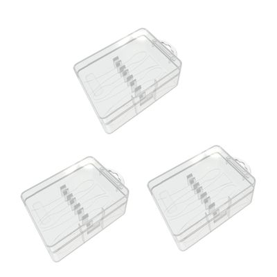 ABOOFAN 3pcs Travel Camping Outdoor Storage Box for Electric Toothbrush Portable Toothbrush Cover Holder Case