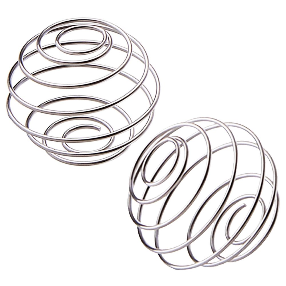 Luckious Stainless Steel Bottle Mixer Ball - Blender Whisk Protein Shaker Ball by Pure Source Nutrition, 2208-1A