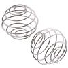 Luckious Stainless Steel Bottle Mixer Ball - Blender Whisk Protein Shaker Ball by Pure Source Nutrition, 2208-1A view 1