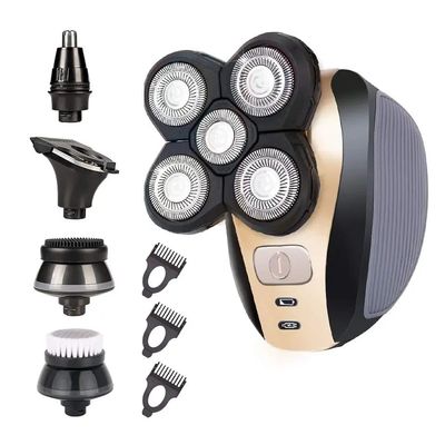 Bald Head Hair Shaver Electric Shaver for Men Rechargeable Electric Men Shaver Body Hair Trimmer Clipper Electric Razor (Single)