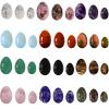 Yoni Egg for Kegel Exercise Undrilled Rose Quartz Yoni Egg Set Tiger Eye Jade Eggs Obsidian Kegel Exercise Yoni Eggs Exerciser,Amethyst view 2